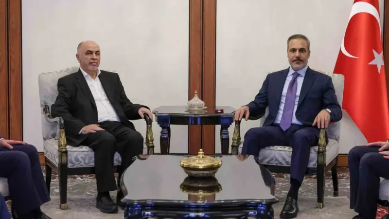 Dışişleri Bakanı Fidan, Hamas heyetiyle görüştü