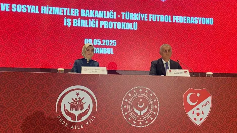Aile ve Sosyal Hizmetler Bakanlığı ile TFF arasında iş birliği