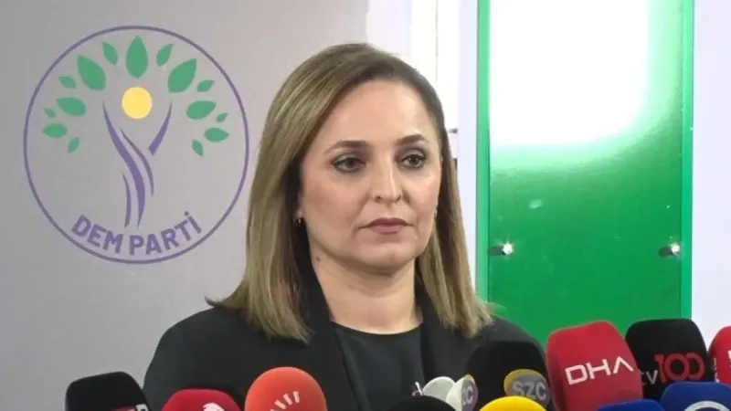 DEM Parti Sözcüsü Doğan: "PKK bugün silahlara veda ettiğini duyurdu"