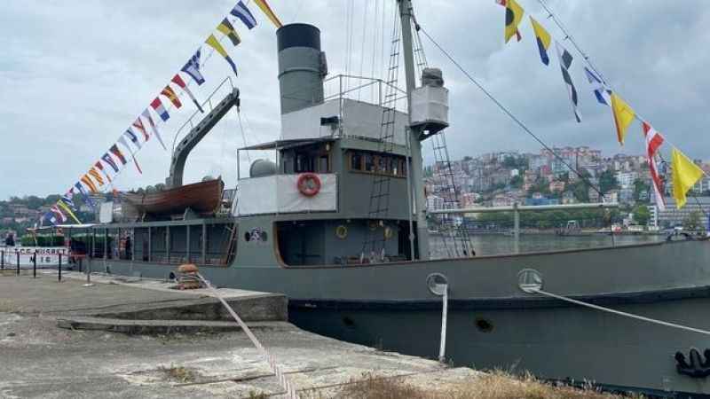 TCG NUSRET Mayın Müze Gemisi Samsun’a demirleyecek