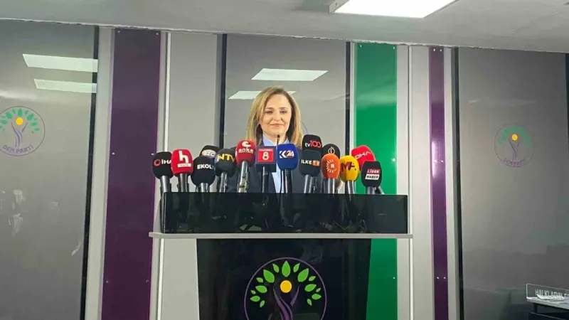 DEM Parti Sözcüsü Doğan: "Türkiye’nin yeni bir anayasaya ihtiyacı var"