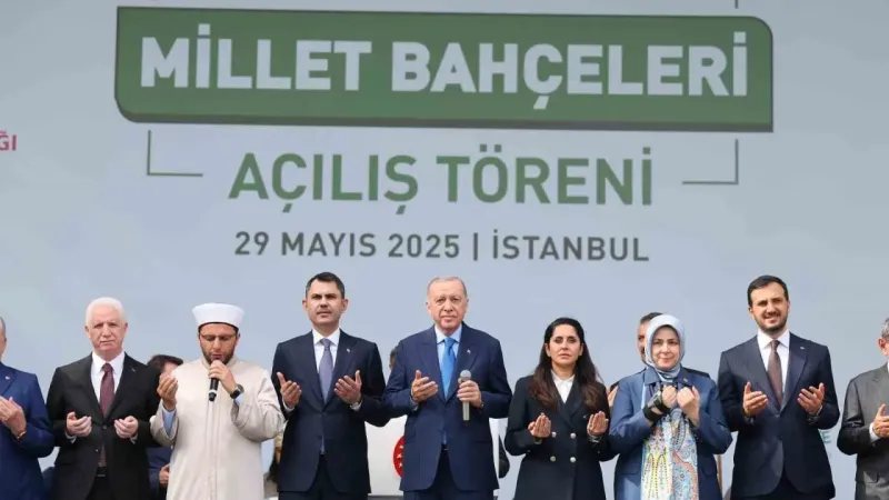 Kağıthane Millet Bahçesi ve Tabiat Parkı hizmete açıldı