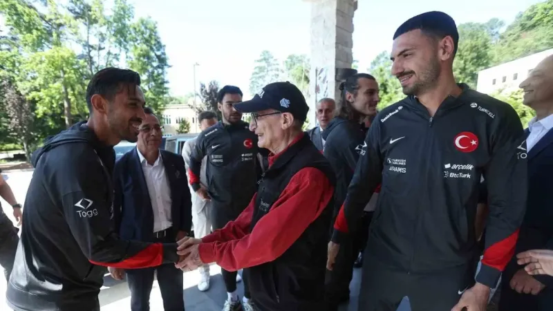 A Milli Takım’dan Aziz Sancar’a ziyaret