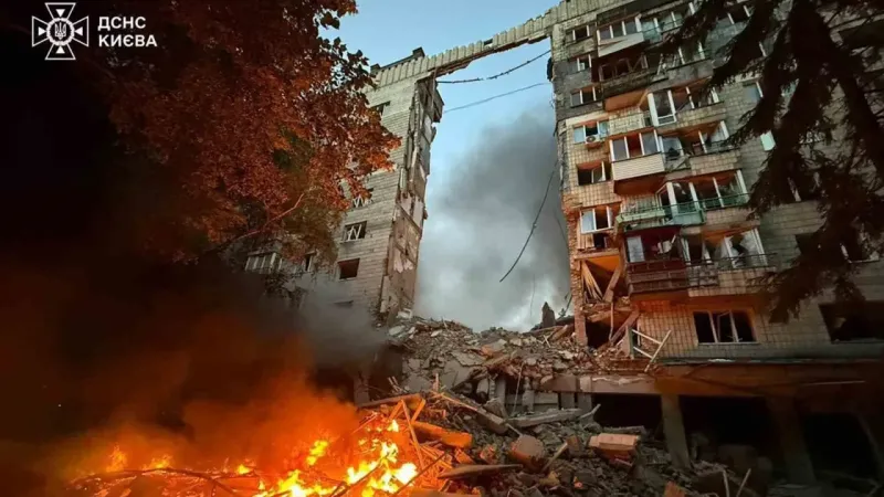 Rus ordusundan Ukrayna’nın başkenti Kiev’e saldırı: 14 ölü, 60 yaralı