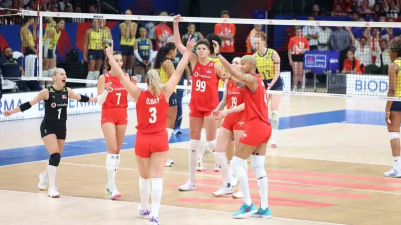 A Milli Kadın Voleybol Takımı, Milletler Ligi’nde ilk yenilgisini aldı