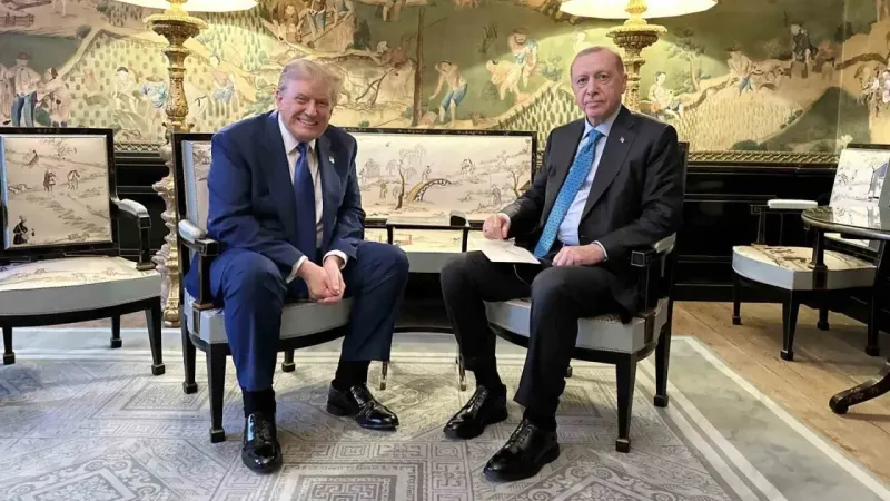 Cumhurbaşkanı Erdoğan, ABD Başkanı Trump ile görüştü