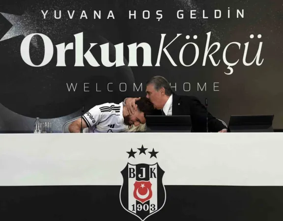 Beşiktaş, Orkun Kökçü ile sözleşme imzaladı