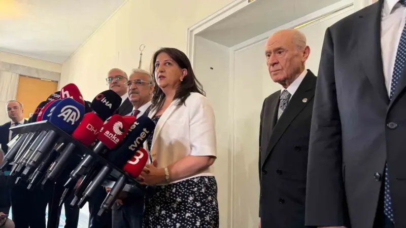 MHP lideri Bahçeli, DEM Parti heyetiyle görüştü