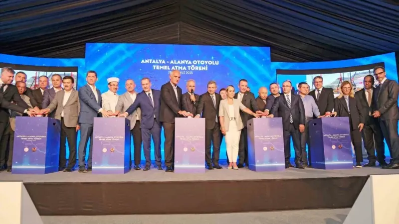 Antalya-Alanya arası 36 dakikaya iniyor