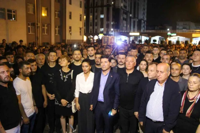 Trabzon'da Sinem Topaloğlu için sessiz yürüyüş 