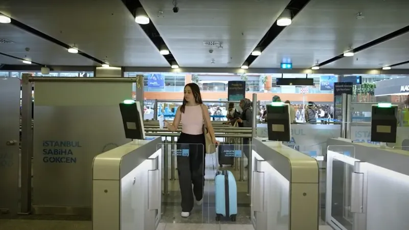 Sabiha Gökçen Havalimanı’nda "Biniş Kartı Doğrulama Sistemi" uygulaması başladı