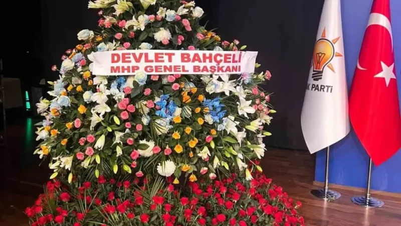 Bahçeli’den AK Parti’ye anlamlı çiçek