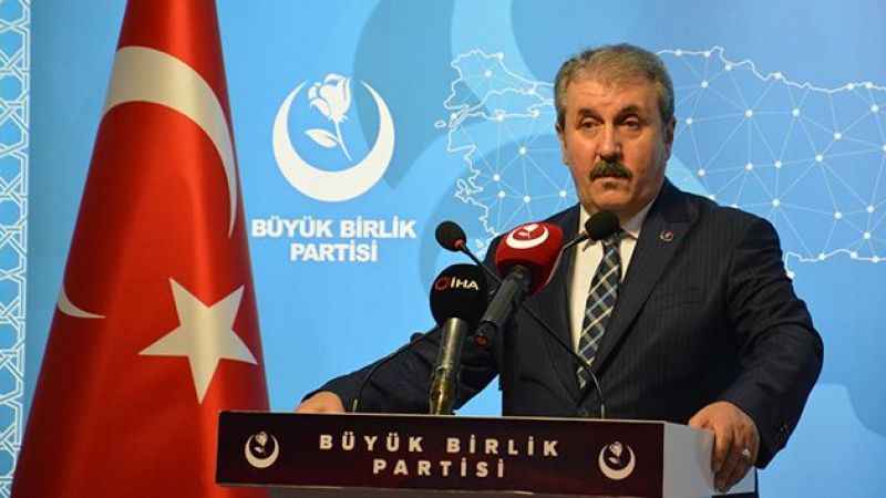 BBP lideri Destici: “Arap Birliği’nin liderleri, İslam İşbirliği Teşkilatı üyeleri Türkiye olmasa kıllarını dahi kıpırdatmamaktadırlar”