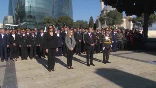 Azerbaycan'da, Türkiye Cumhuriyeti'nin 100. yıl dönümü kutlanıyor