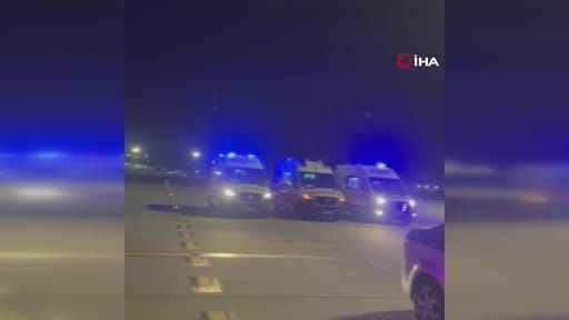 Irak’taki düğün yangını felaketinde yaralanan 20 Iraklı İstanbul’a getirildi