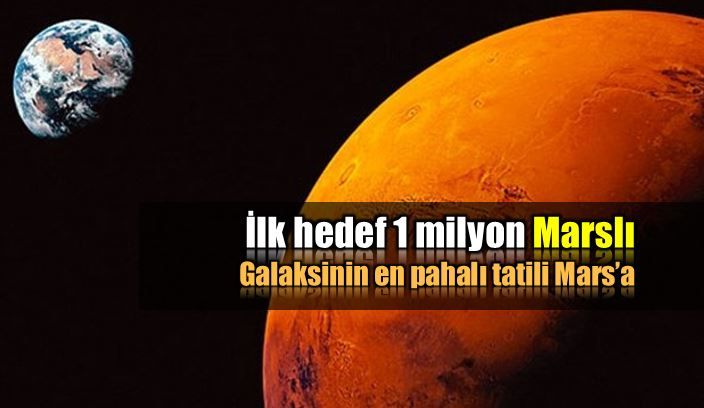Elon Musk 30 yılda 1 milyon insanı Mars’a gönderecek