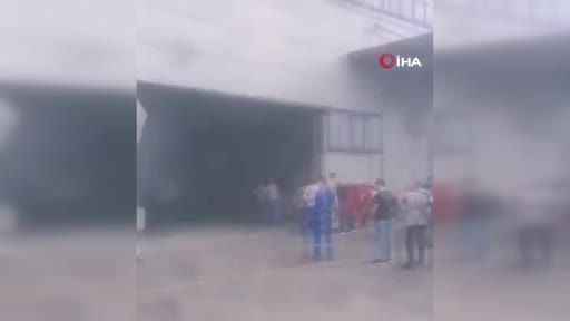 Sakarya'da fabrikada meydana gelen patlamada 1 kişi yaralandı