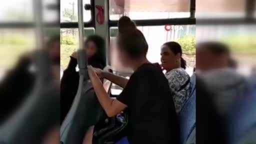 Tesettürlü kadına sözlü saldırıda bulunan kadın gözaltına alındı