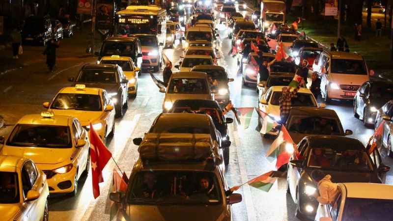 İstanbul, Filistin’e destek için ayağa kalktı