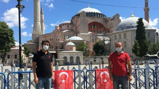 Ayasofya Camii’ne Anadolu’dan ziyaretçi akını