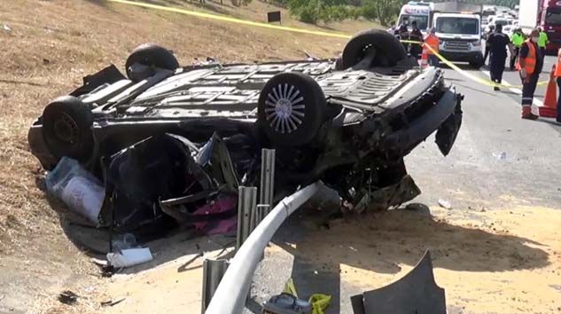 Silivri’deki trafik kazasında bir kişi öldü