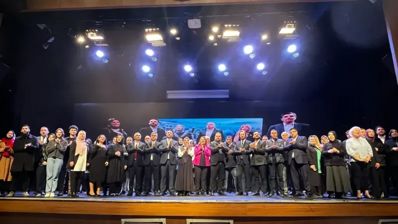 “Ölene Dek Arkandayız Erdoğan” Marşı Büyük Coşkuyla Tanıtıldı