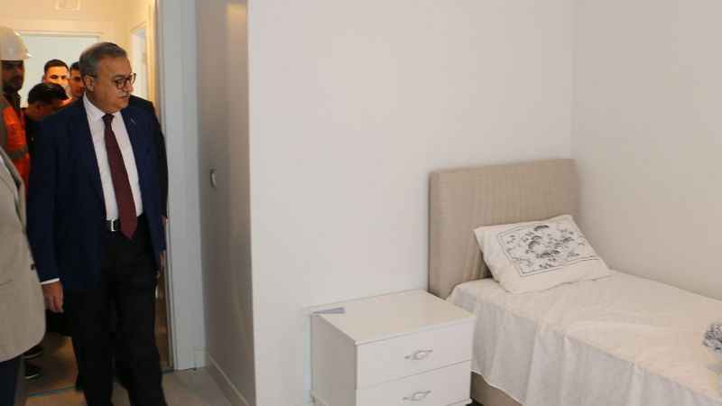 Diyarbakır’daki deprem konutlarında örnek daire tamamlandı