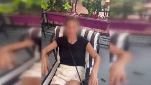 Cumhurbaşkanına hakaret eden kadını kayda aldı, söylediklerine kayıtsız kalamadı