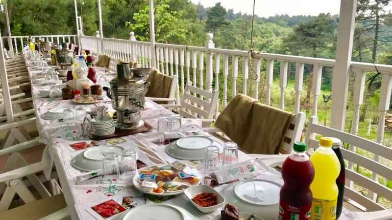 Doğayla iç içe bir lezzet noktası: Gülmahal