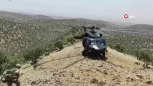 Bölücü terör örgütüne ait çok sayıda silah ve mühimmat ele geçirildi