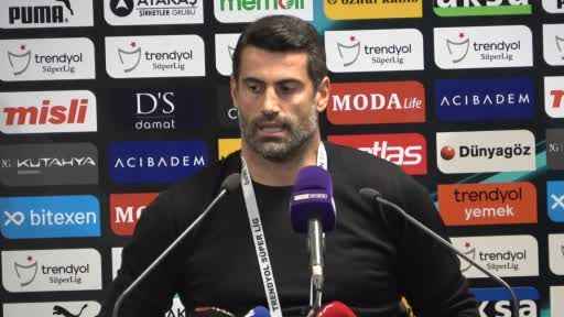 Volkan Demirel: Bu takım ilk 8 hafta çok üst düzey bir performans gösterdi ve beklentileri yükselttik