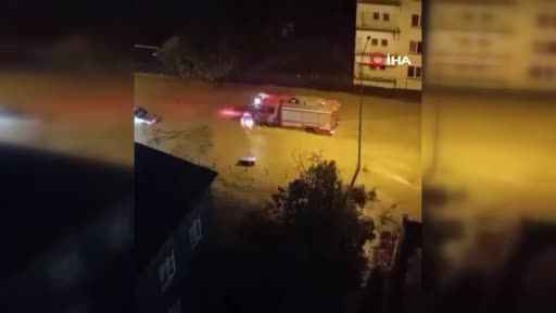 Ordu'da sel sonrası su tahliye çalışmaları sürüyor