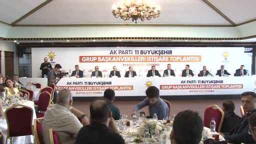 AK Partili 11 grup başkanvekili İstanbul’da buluştu