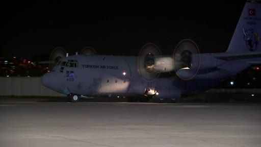 Gazzeli hasta ve yaralıları taşıyan ikinci uçak Türkiye’ye ulaştı
