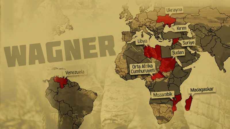 Wagnerler korku saçtı. 