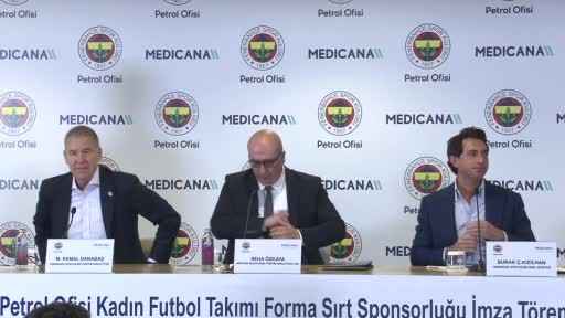 Medicana Sağlık Grubu, Fenerbahçe Kadın Futbol Takımı’nın forma sırt sponsoru oldu