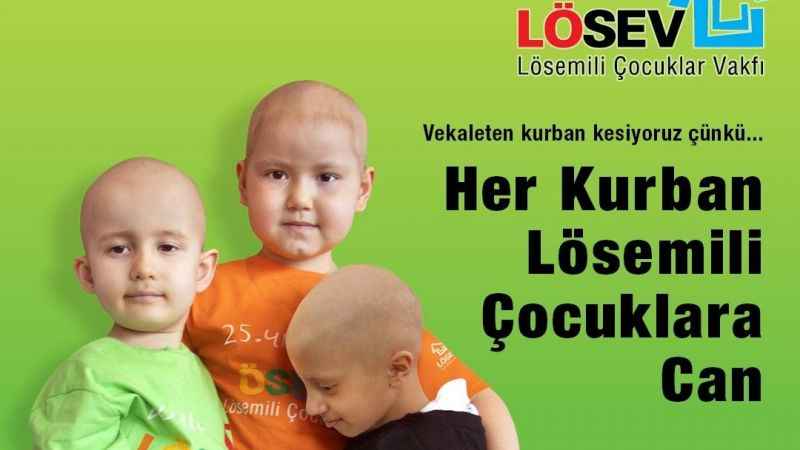 Her kurban lösemili çocuklara can!
