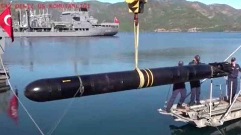 Milli torpido AKYA hedefi tam isabetle vurdu