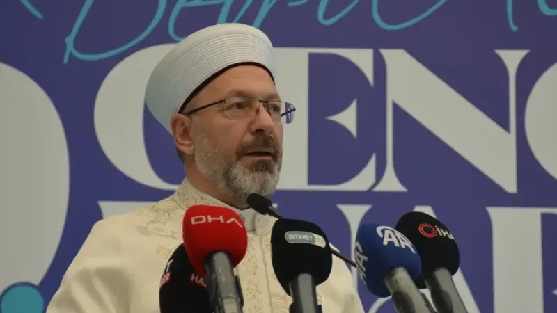 Diyanet İşleri Başkanı Erbaş: “Yeni medya mecralarında algı çoğu zaman gerçeğin önüne geçebilmekte”