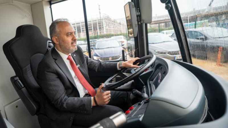 Bursa’nın ilk elektrikli otobüsleri Karsan e-ATA oldu