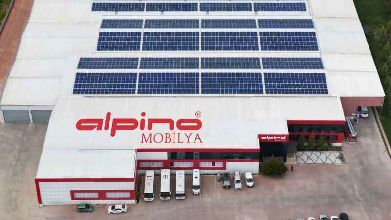 Alpino Mobilya güneş enerjisi yatırımıyla hedef büyüttü