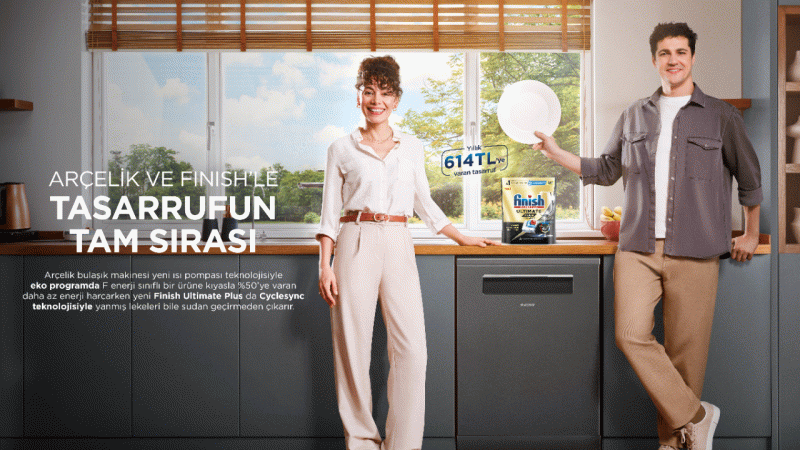 Finish ve Arçelik’ten tasarruf için güç birliği