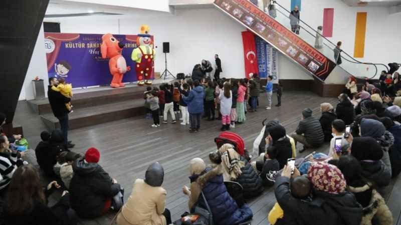 Arnavutköy’de çocuklar hafta sonu eğlenceye doyuyor