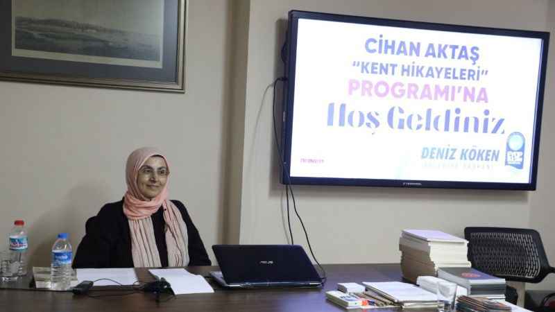 Yazar Cihan Aktaş “Kent Hikayeleri”ni anlattı