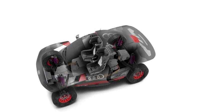 Dakar'da yarışacak RS Q e-tron