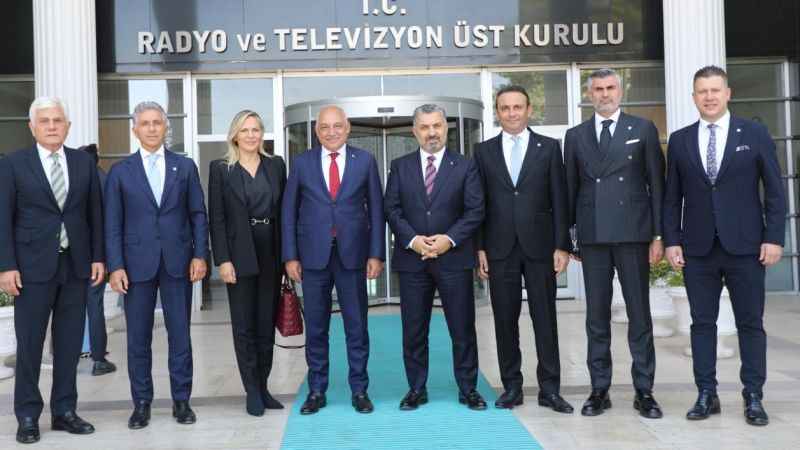 TFF heyetinden RTÜK’e ziyaret