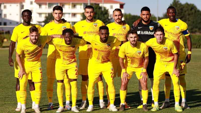 Kayserispor'un son hazırlık maçı Sivasspor'la