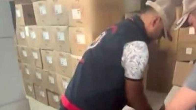 Gaziantep'te 22 milyon lira değerinde taklit ürün ele geçirildi