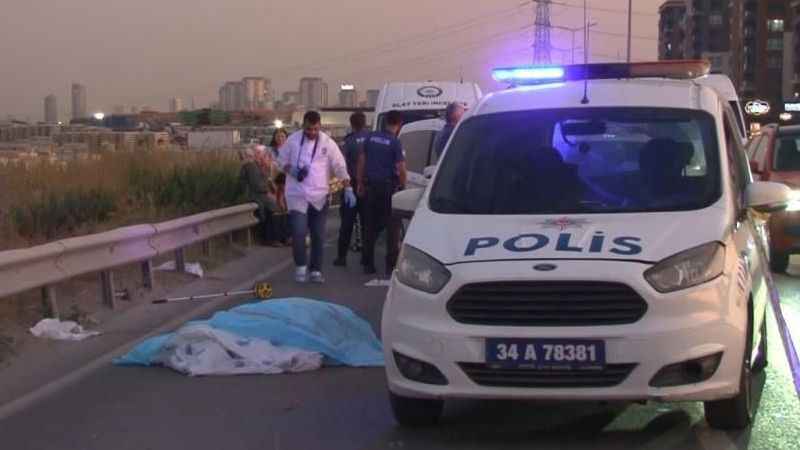 Başakşehir’de motosiklet sürücüsü hayatını kaybetti