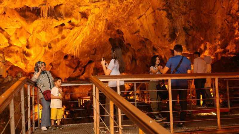 Ankara’da turistlerin yeni göz bebeği: Tulumtaş Mağarası